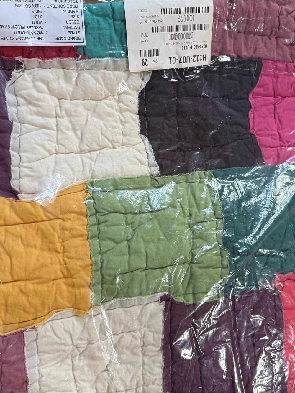 The Company Store colorful patchwork